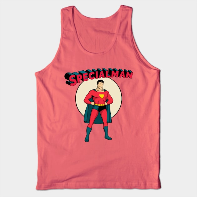 Special Man Hero Tank Top by tvshirts